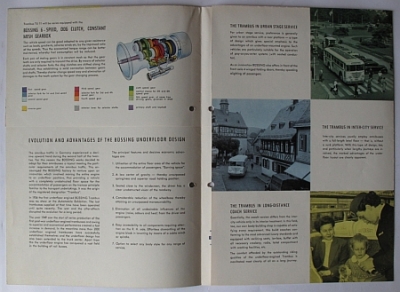 Preview: Buessing Bus Prospekt  12 Seiten Typ TU 11  9.1956   bues-56.3
