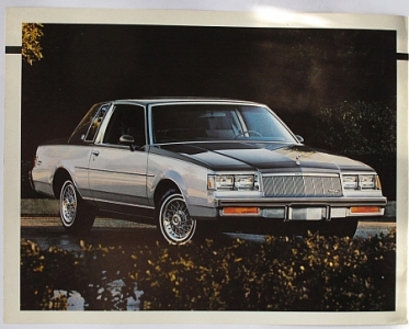 Preview: Buick Regal Automobil Prospekt  6 Seiten 1984  bui-op86