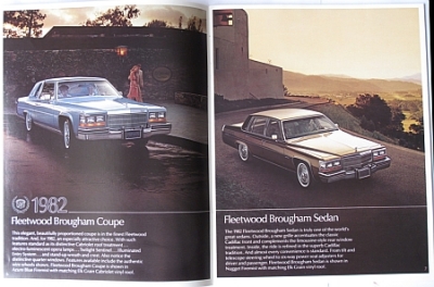 Preview: Cadillac Prestige Prospekt  1982   ca-op82