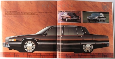 Cadillac Prestige Prospekt  1992   cad-op92