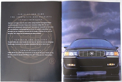 Preview: Cadillac Prestige Prospekt  1996   ca-op96