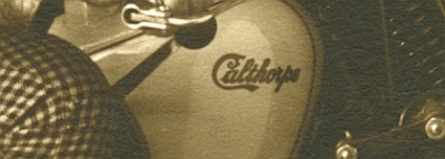 Preview: Calthorpe Motorrad Foto Typ Ivory 350ccm ohv 1930 cal-f02