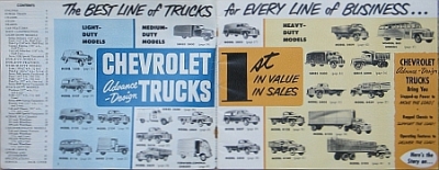 Preview: Chevrolet LKW Prospekt 47 Seiten  1950  chev-op-50
