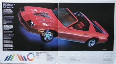 Preview: Chevrolet Camaro Automobil Prospekt  6.1983  chev-op831 Preview: Chevrolet Camaro Automobil Prospekt  6.1983  chev-op831