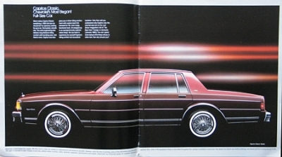 Preview: Chevrolet Caprice + Impala Automobil Prospekt 6.1983  chev-op832 Preview: Chevrolet Caprice + Impala Automobil Prospekt 6.1983  chev-op832