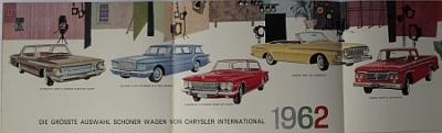 Chrysler International Prospekt 1962  chry-op62