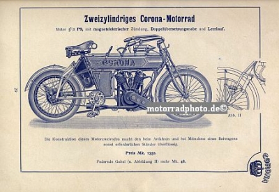 Preview: Corona Motorrad Auto Fahrrad Katalog  48 Seiten 1911  cor-p11 Preview: Corona Motorrad Auto Fahrrad Katalog  48 Seiten 1911  cor-p11