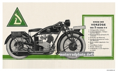 D-RAD Motorcycle Poster R 9 appx. 1928  dr-po11