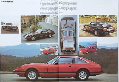 Datsun/Nissan Automobil Prospekt Typ 280 ZX/ZXT 6.1982  dat-op821