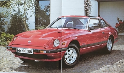 Datsun/Nissan Automobil Prospekt Typ 280 ZX Turbo 6.1983  dat-op831