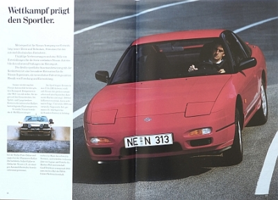 Preview: Nissan Automobil Brochure Typ 200 SX 11.1990  dat-op901 Preview: Nissan Automobil Brochure Typ 200 SX 11.1990  dat-op901