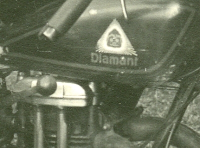 Preview: Diamant Motorrad Foto 498ccm ohv, Kuehne-Motor  1928   dia-f06