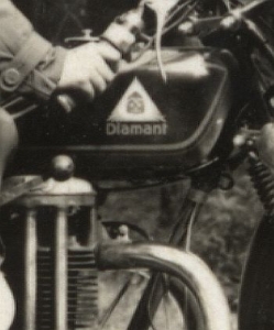Preview: Diamant Motorrad Foto 498ccm ohv, Kuehne-Motor 1928 dia-f07
