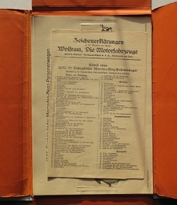 Preview: Die Motorfahrzeuge Dipl. Ing. Paul Wolfram  1927    bu-1027
