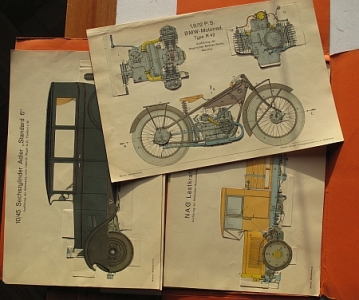 Preview: Die Motorfahrzeuge Dipl. Ing. Paul Wolfram  1927    bu-1027