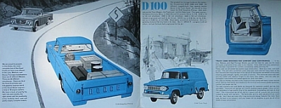 Dodge Lastwagen Prospekt USA 2.1962 dodge-p62