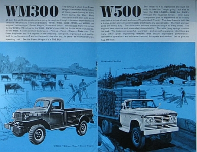 Fargo Lastwagen Prospekt USA 2.1962 far-p62