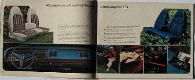 Dodge Prestige Prospekt 1974  dod-op74