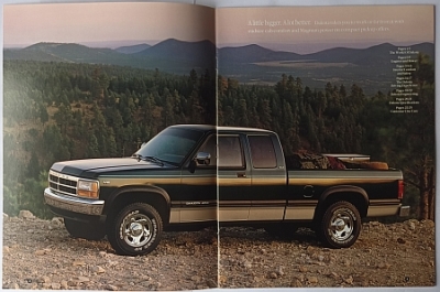 Preview: Dodge Dakota Pickup 4x4 V8 Magnum Prospekt  1995  dod-op95 Preview: Dodge Dakota Pickup 4x4 V8 Magnum Prospekt  1995  dod-op95