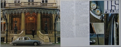 Preview: Citroen Automobil Prospekt TYP DS 19 / 21 1966  cit-op66