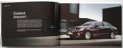 Preview: Mercedes-Benz  E-Klasse Brochure Book  01.2009     mb-s09