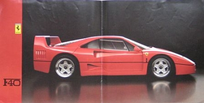 Preview: Ferrari Automobil Prospekt Typ F 40 1987   ferra-op87 Preview: Ferrari Automobil Prospekt Typ F 40 1987   ferra-op87