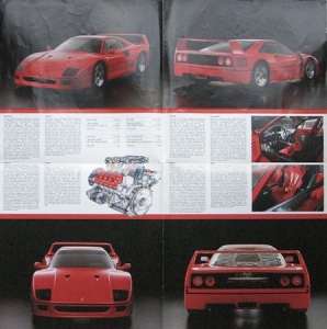 Preview: Ferrari Automobil Prospekt Typ F 40 1987   ferra-op87 Preview: Ferrari Automobil Prospekt Typ F 40 1987   ferra-op87