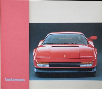 Preview: Ferrari Automobil Prospekt Typ Testarossa  10.1984 ferra-op84 Preview: Ferrari Automobil Prospekt Typ Testarossa  10.1984 ferra-op84