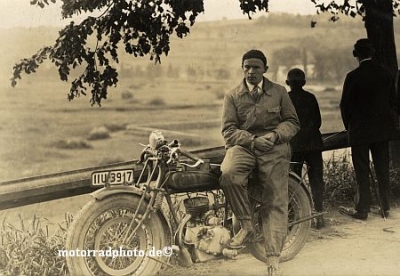 FN Motorrad  Foto Typ M 70 350 sv um 1926 fn-f41