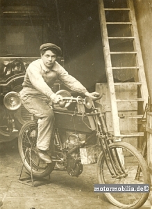 FN Motorrad Foto Type 1 Zyl. 300ccm  1904  fn-f51