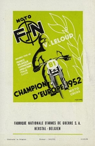 Preview: FN Motorcycle Brochure 4  Pages 1953 fn-p53