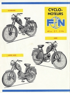 Preview: FN Motorcycle Brochure 12 Sides Models 1954     fn-p54-2