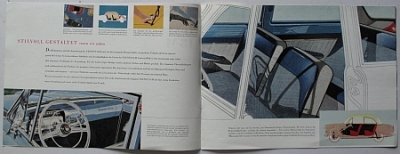 Ford Taunus 15M Brochure 8 Sides 1957   fod-op57