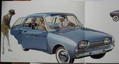 Preview: Ford 17M Prestige Brochure  18 Sides 1962   fod-op61 Preview: Ford 17M Prestige Brochure  18 Sides 1962   fod-op61