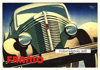 Framo Automobil Poster Layout 1938  fram-po01-38