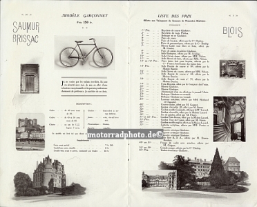 Gladiator Motorcycle + Bicycle Catalogue  28 Pages  1913  glad-p13