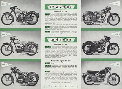 Preview: Griffon Motorrad Prospekt  8 Seiten  1958 gri-p58