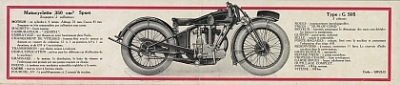 Preview: Griffon Motorrad Prospekt 6 Seiten 1929   gri-p29