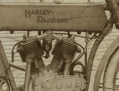 Preview: Harley Davidson Motorrad Foto Typ 5 D 1909  hd-f037