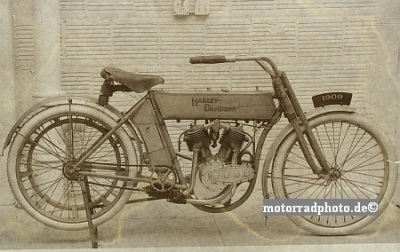 Harley Davidson Motorrad Foto Typ 5 D 1909  hd-f037