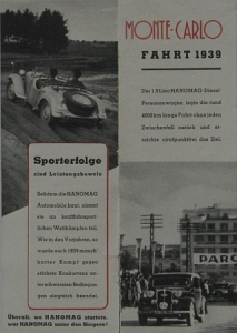 Preview: Hanomag Automobil Prospekt Hanomag im Motorsport 1939  Hano-op391 Preview: Hanomag Automobil Prospekt Hanomag im Motorsport 1939  Hano-op391