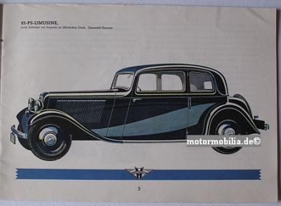 Hanomag General Brochure 1934    hano-p34