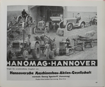 Preview: Hanomag Schlepper und Raupen Buch Modelle 1912 - 1971  hano-bu01