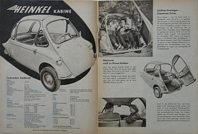 Preview: Heinkel Roller Prospekt  12 Seiten 1953  hein-op53