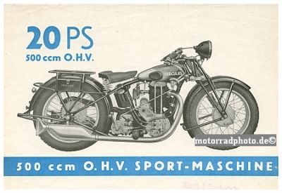 Hercules Motorcycle Poster Motiv 1932  her-po03