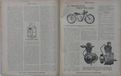 Preview: Moto Revue  Motorrad + Automobil Zeitschrift  Juli 1936  mr-z736