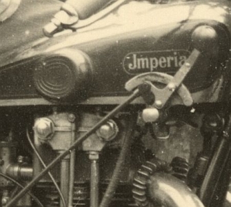 Preview: Imperia Motorrad Foto Typ HSS 500 ohv um 1930 imp-f21