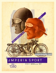 Imperia Motorcycle Poster Layout 1929  imp-po09