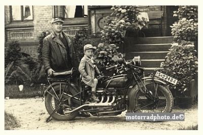 Indian Motorcycle Photo Poster  Indian Four  in-po05