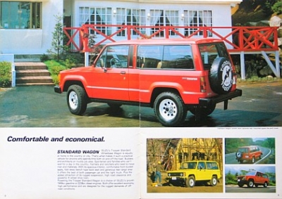 Preview: Izuzu Trooper Brochure Typ UBS13 18 Pages 1982 izu-t-op82